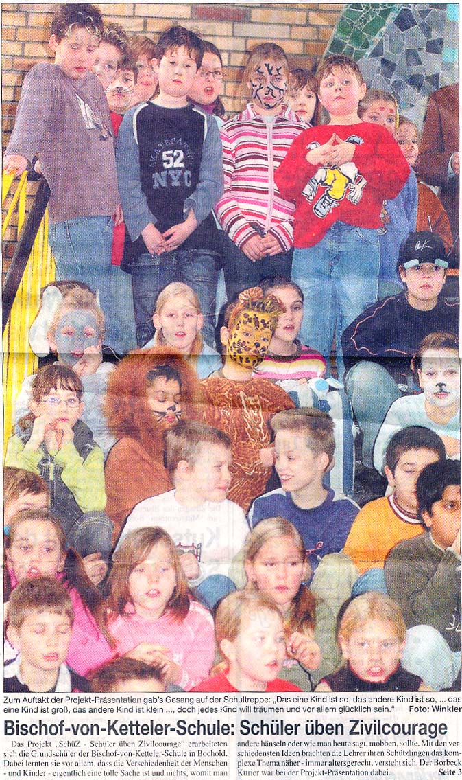 Presseartikel vom 22.02.2006 aus dem Borbeck Kurier